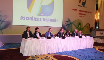 Psoriasis sedef Derneği Ankarada heyetti.